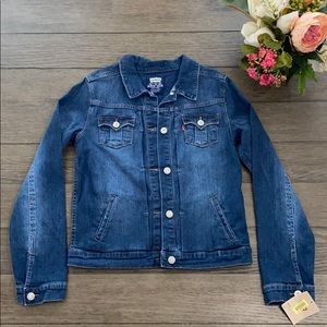 Levi’s girls denim jacket NWT